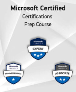 Best Microsofts Certification Exam Prep Course